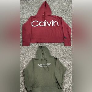 Calvin Klein BUNDLE!!
Army Green 
Dark Red